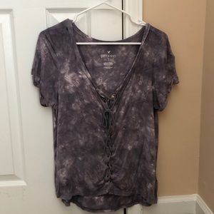 Purple tie dye shirt 🔮